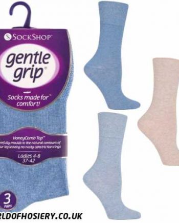 Womens Cotton Ankle Socks 3 Pack
