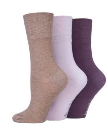 Womens Cotton Ankle Socks 3 Pack