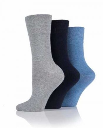 Womens Non Elastic Diabetic Socks 3 Pack