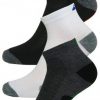 Mens Performance Sports Trainer Liner Socks 3 Pack