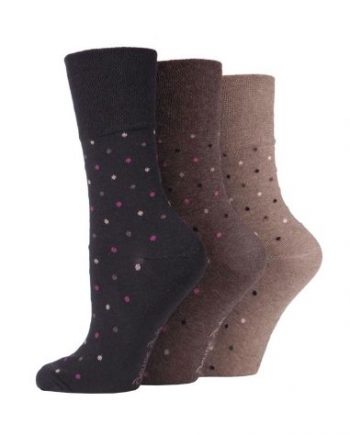 Womens Cotton Ankle Socks 3 Pack