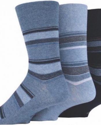 Mens  Non Elastic Diabetic Socks 3 Pack