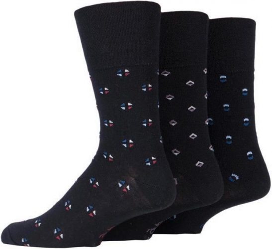 Mens Non Elastic Diabetic Socks 3 Pack