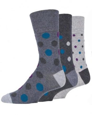 Mens  Non Elastic Diabetic Socks 3 Pack