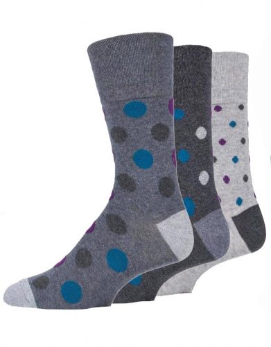 Mens Non Elastic Diabetic Socks 3 Pack