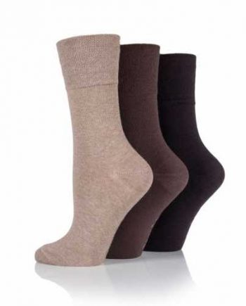 Womens Cotton Ankle Socks 3 Pack