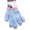 Womens Touch Screen Gloves Light Blue